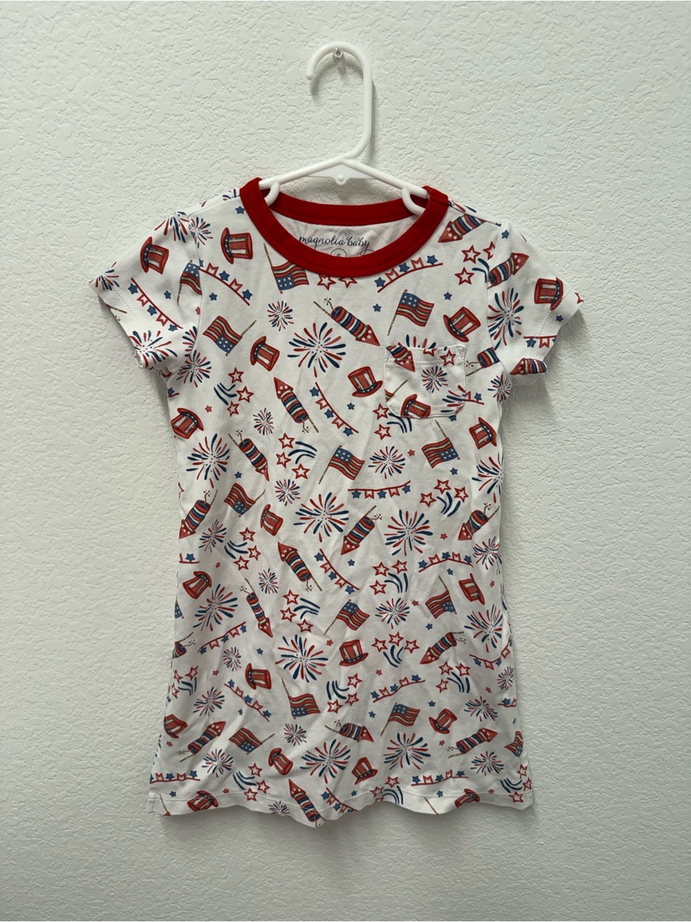 Magnolia Baby Red, White & Blue tshirt dress